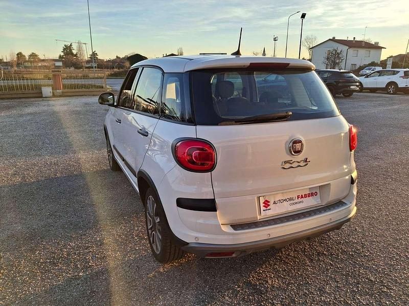Usata Fiat 500L Cross 95 CV (69 kW) 2019 Bianco Monovolume
