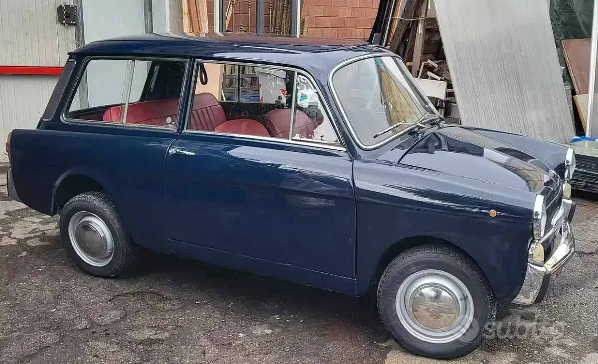 Usata Autobianchi Bianchina 1970 Blu Utilitaria