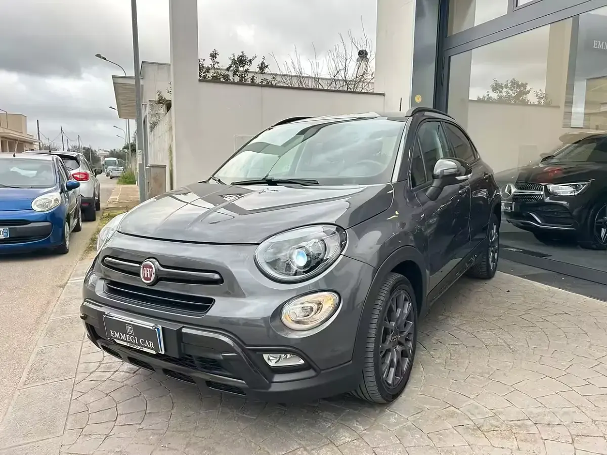 Usata Fiat 500X Cross 120 CV (88 kW) 2017 Grigio SUV