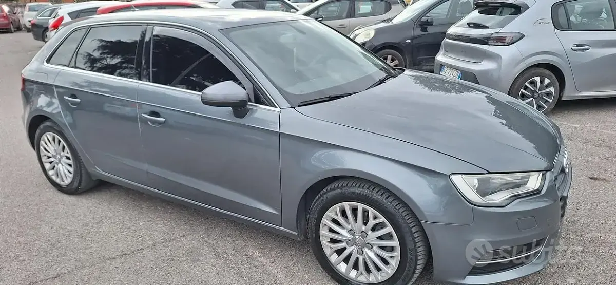 Usata Audi A3 122 CV (89 kW) 2013 Grigio Berlina