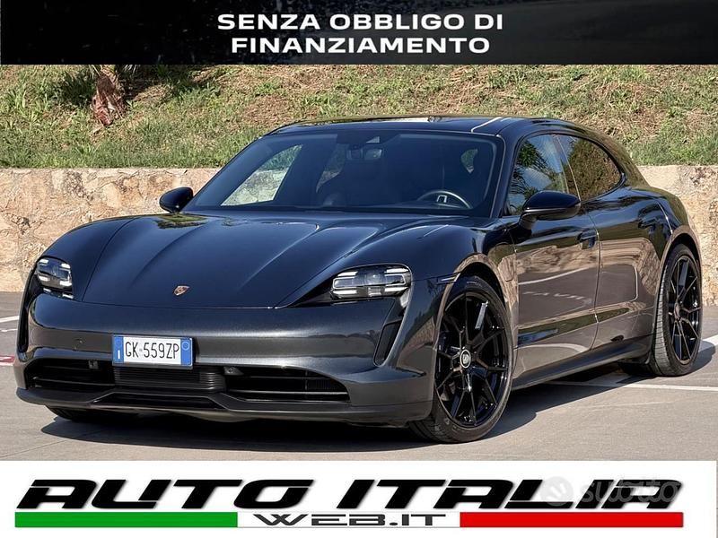 Usata Porsche Taycan Performance Package 300 kW (408 CV) 2022 Grigio Station wagon