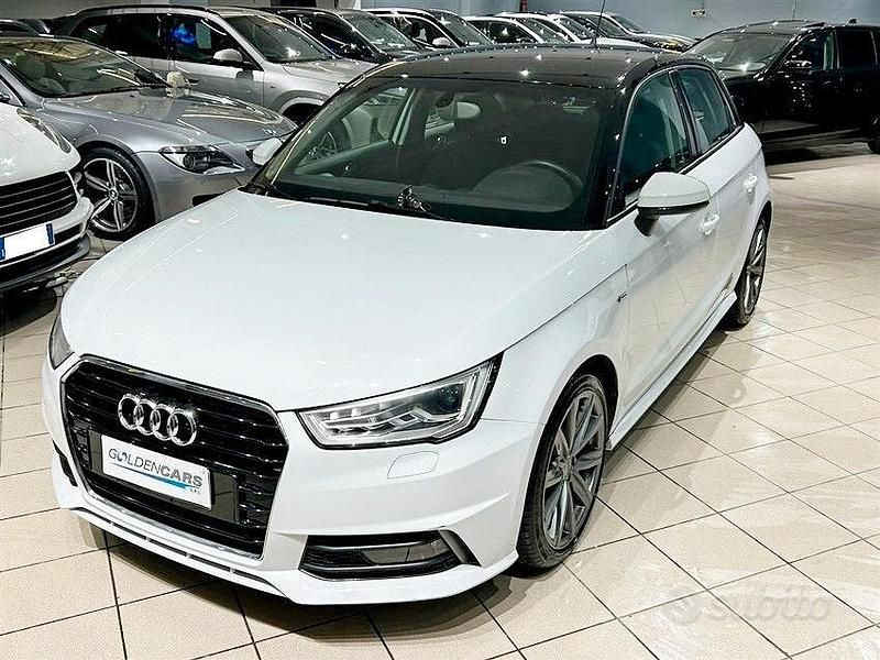 Usata Audi A1 Attraction 90 CV (66 kW) 2017 Bianco Utilitaria
