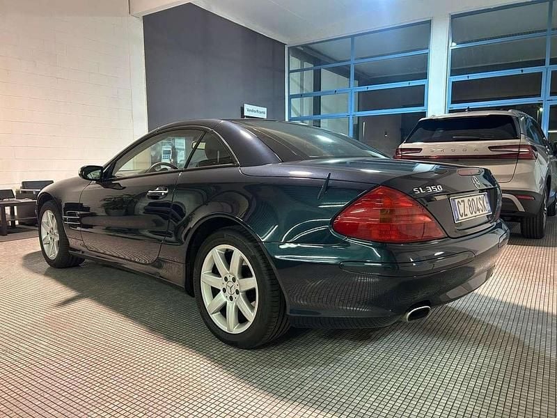 Usata Mercedes SL350 245 CV (180 kW) 2006 Blu/azzurro Cabrio