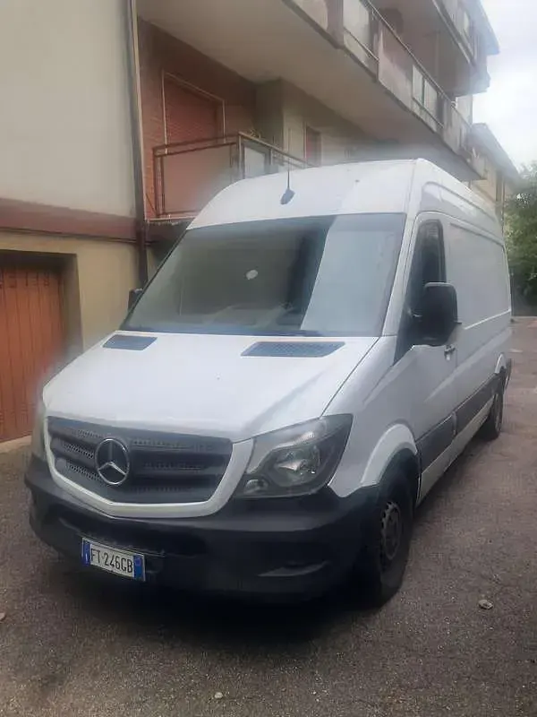 Usata Mercedes Sprinter 136 CV (100 kW) 2018 Bianco Furgone