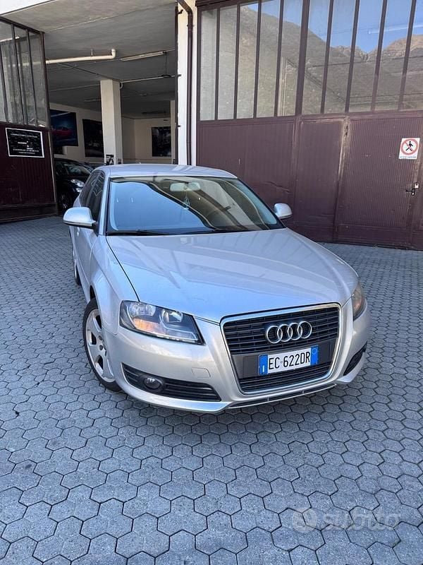 Usata Audi A3 Ambiente 90 CV (66 kW) 2010 Grigio Utilitaria