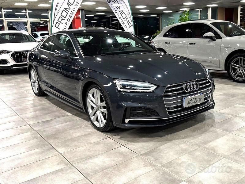 Usata Audi A5 Business 190 CV (139 kW) 2019 Antracite Coupé