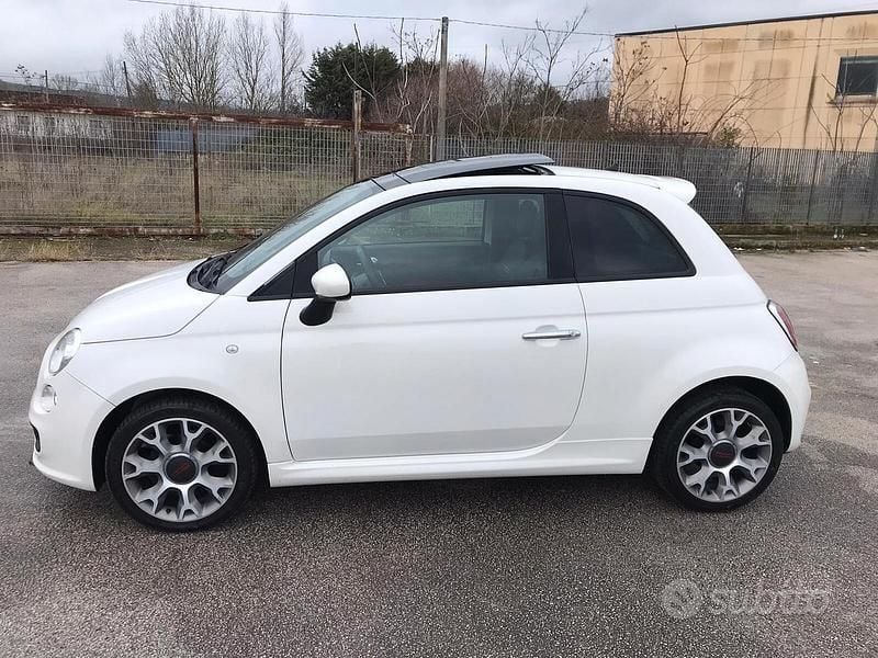 Usata Fiat 500S S 69 CV (50 kW) 2014 Bianco Utilitaria