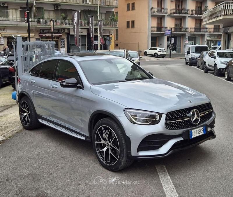 Usata Mercedes GLC220 Premium Plus 196 CV (144 kW) 2022 Bianco Coupé