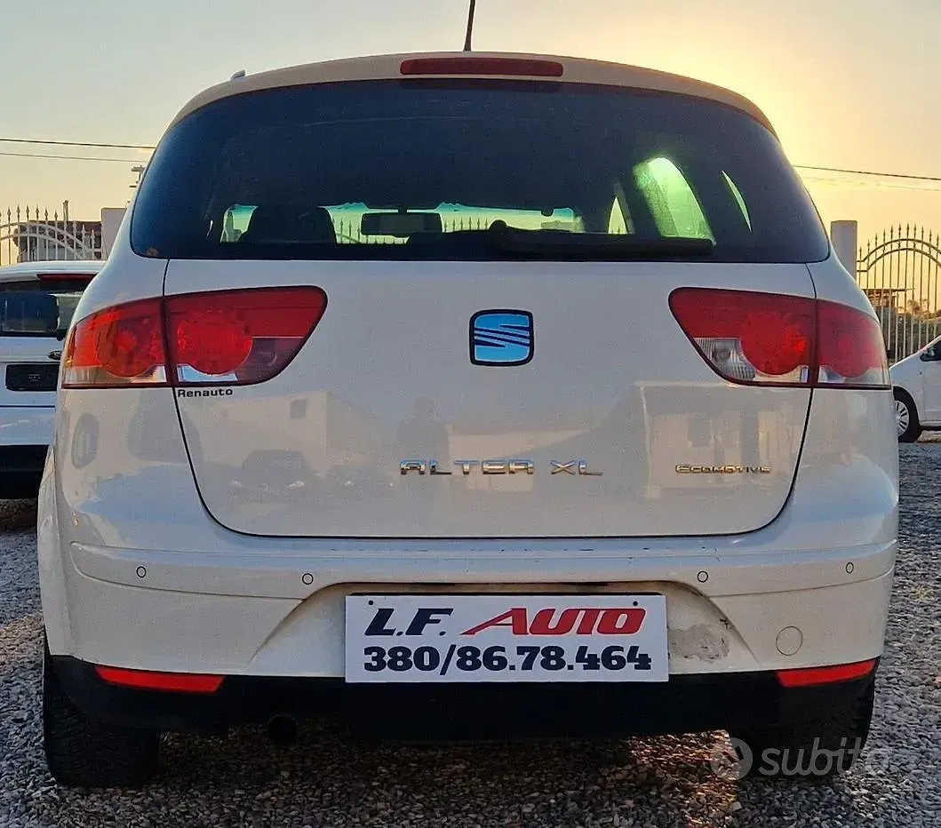 Usata Seat Altea XL I-Tech 105 CV (77 kW) 2014 Bianco Monovolume