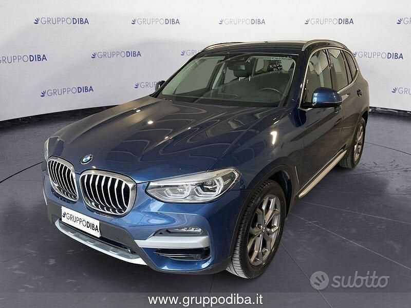 Usata BMW X3 Efficient Dynamics 248 CV (182 kW) 2021 Blu SUV