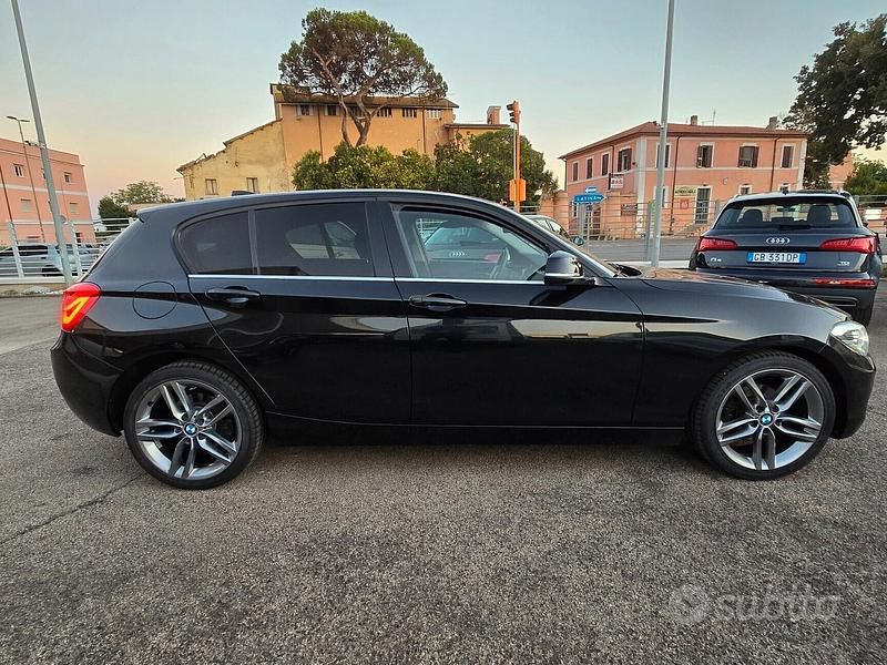 Usata BMW 116 Advantage 116 CV (85 kW) 2017 Nero Utilitaria