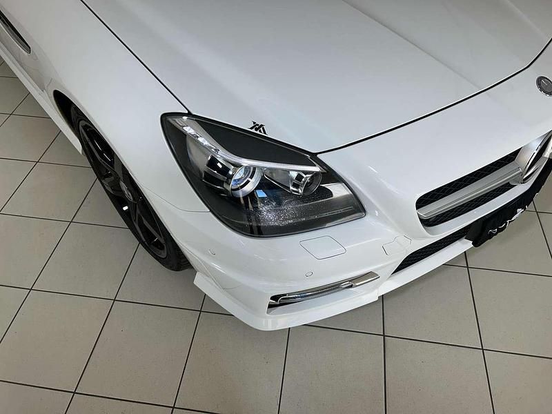 Usata Mercedes SLK250 Premium 204 CV (150 kW) 2015 Bianco Cabrio