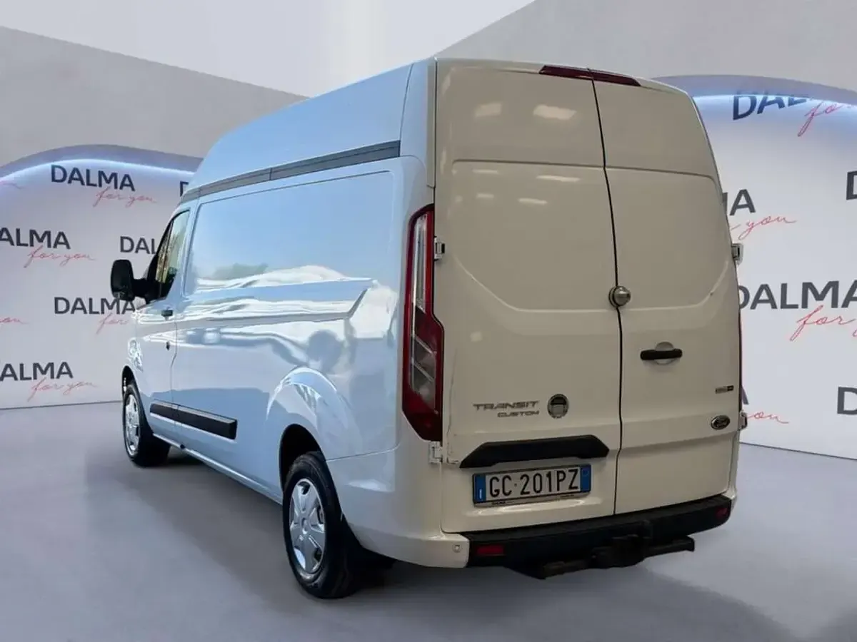 Usata Ford Transit Custom Titanium 131 CV (96 kW) 2020 Bianco Furgone