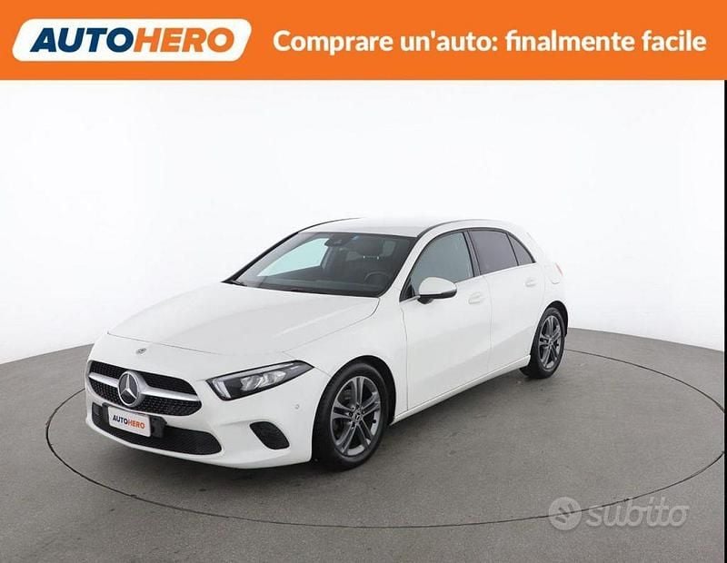 Usata Mercedes A180 Executive 116 CV (85 kW) 2019 Bianco Berlina