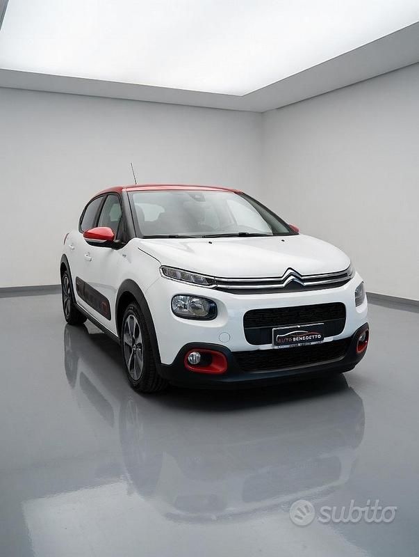 Usata Citroën C3 PureTech 82 CV (60 kW) 2018 Bianco Utilitaria