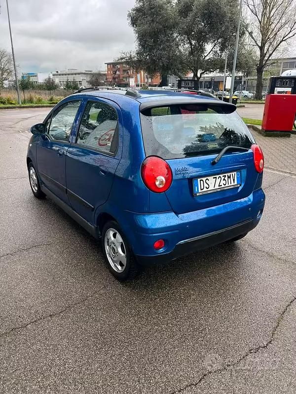 Usata Chevrolet Matiz SX 67 CV (49 kW) 2008 Blu Utilitaria
