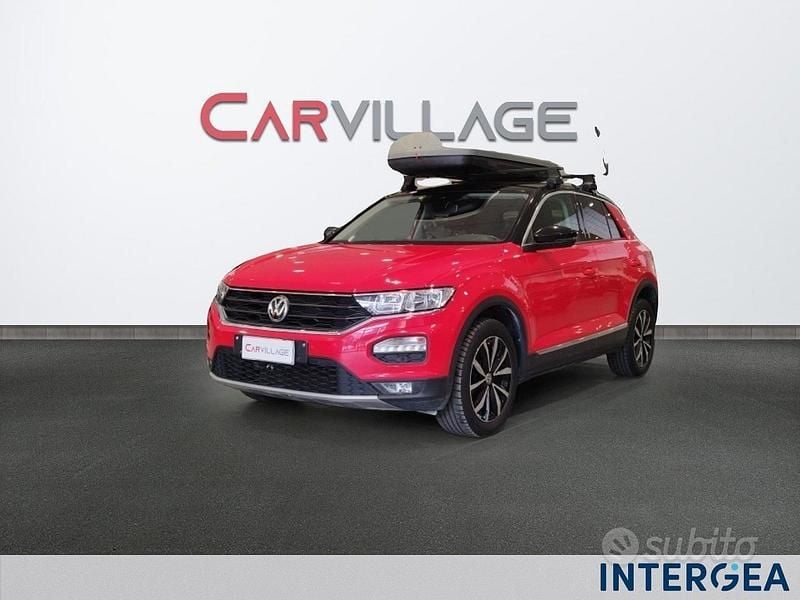 Usata VW T-Roc Style 115 CV (84 kW) 2019 Rosso SUV