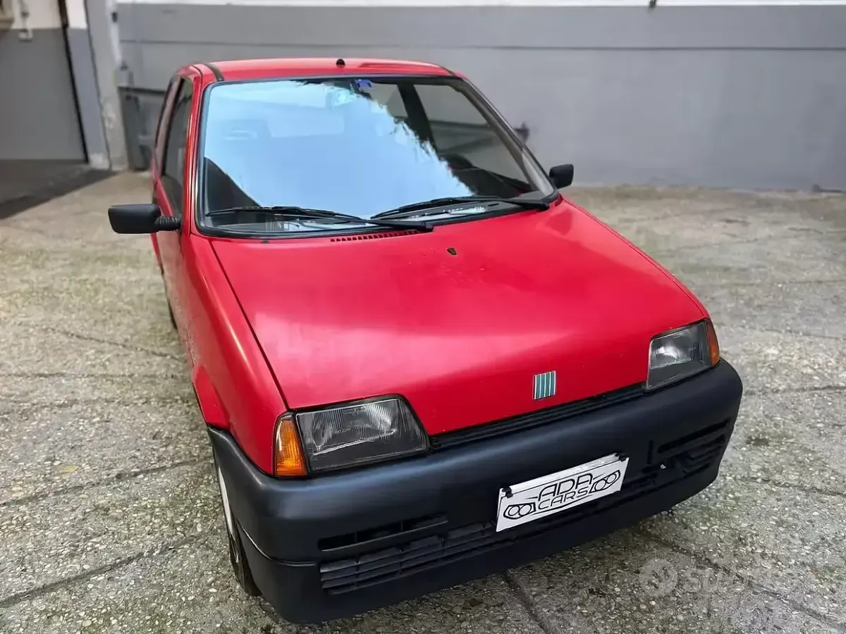 Käytetty Fiat Cinquecento 39 HP (28 kW) 1998 Punainen Viistoperä