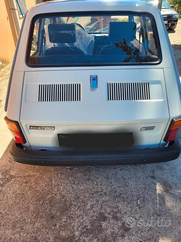Usata Fiat 126 1970 Bianco Utilitaria