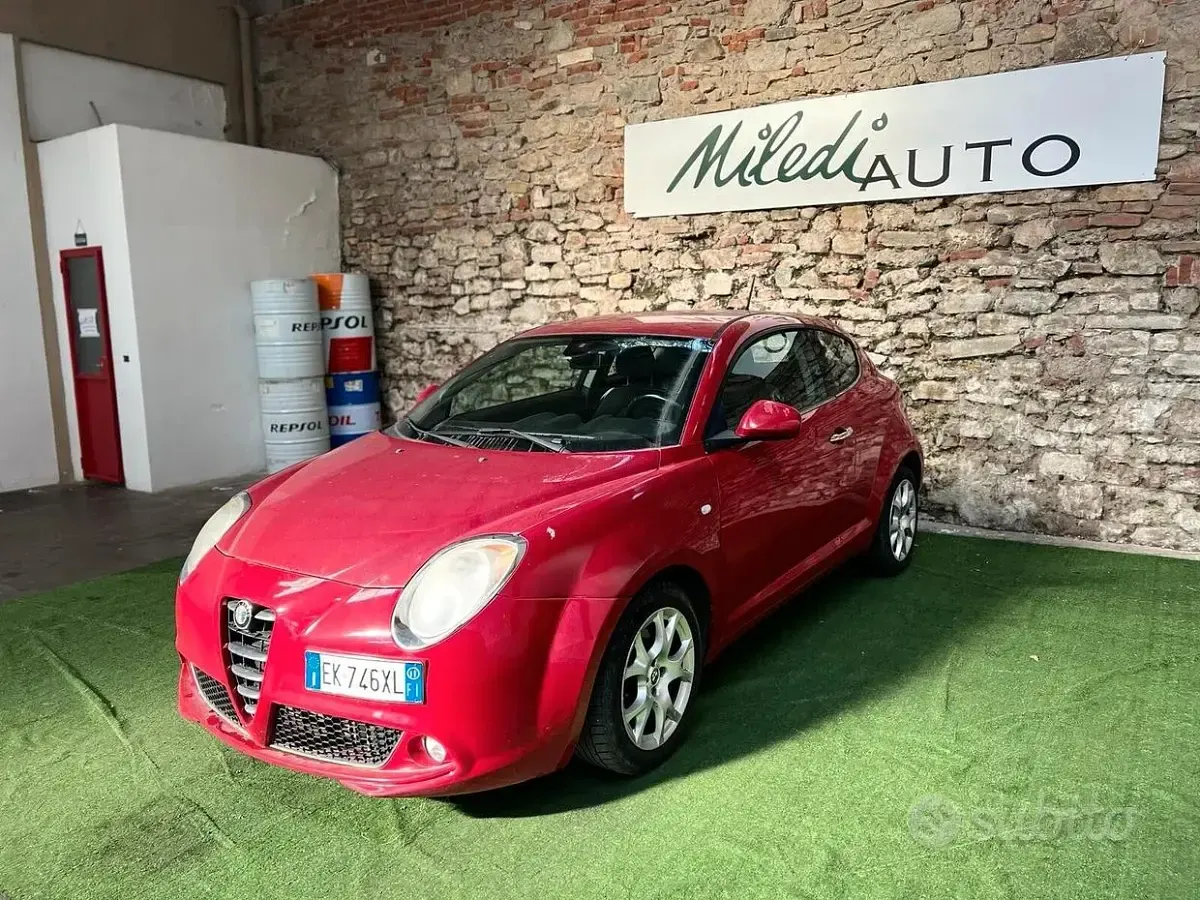 Usata Alfa Romeo MiTo Progression 95 CV (69 kW) 2011 Rosso Utilitaria