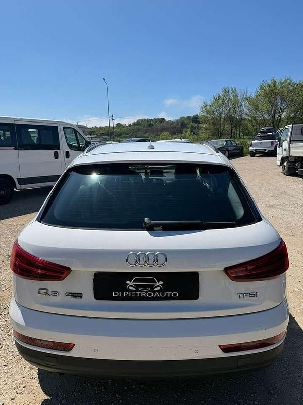 Usata Audi Q3 S-Line 150 CV (110 kW) 2015 Bianco SUV