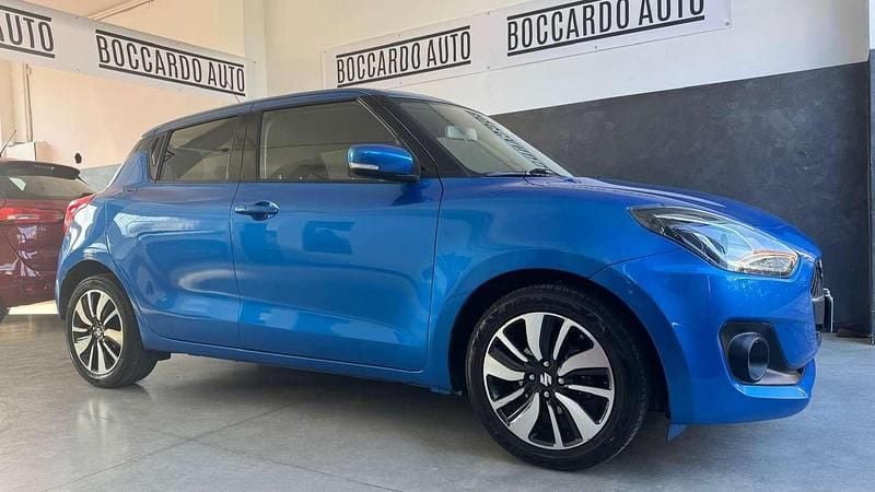 Usata Suzuki Swift 90 CV (66 kW) 2019 Blu/azzurro Utilitaria
