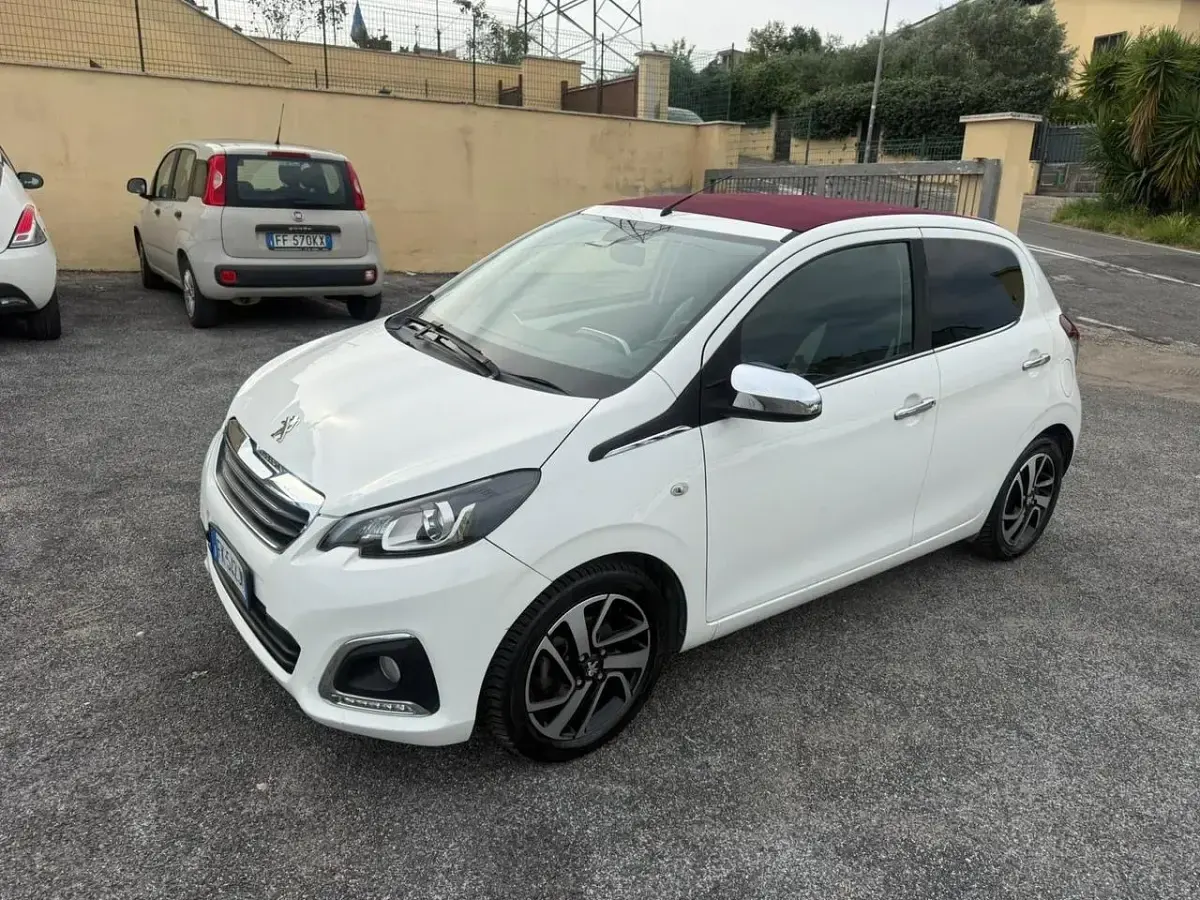 Usata Peugeot 108 Active 82 CV (60 kW) 2018 Bianco Berlina