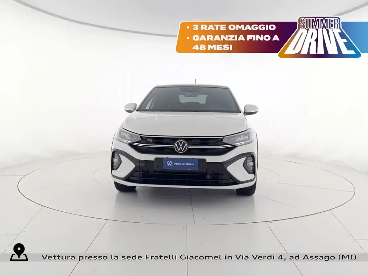 Usata VW Taigo R-line 110 CV (80 kW) 2024 Pure white SUV