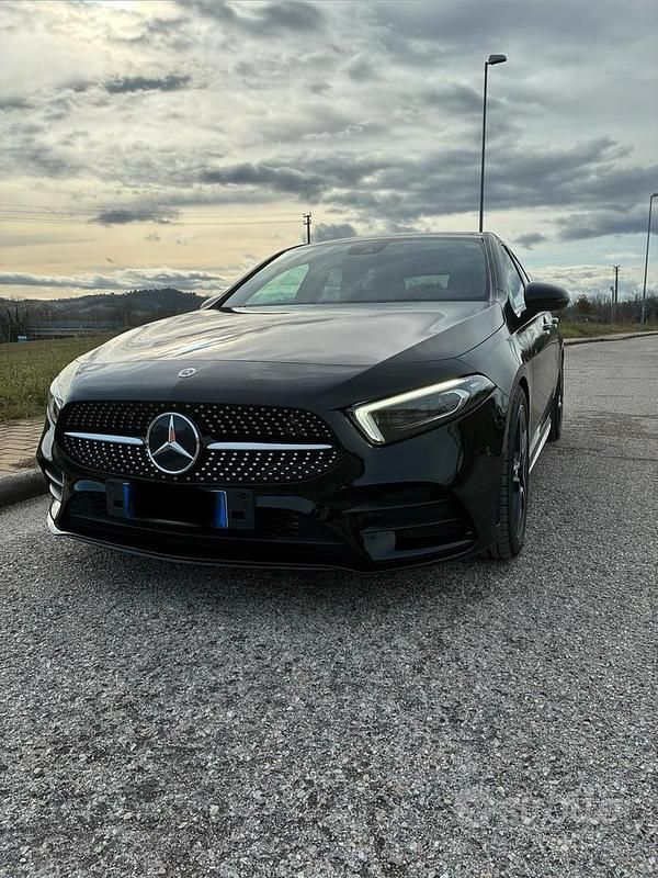 Usata Mercedes A200 150 CV (110 kW) 2021 Nero Berlina