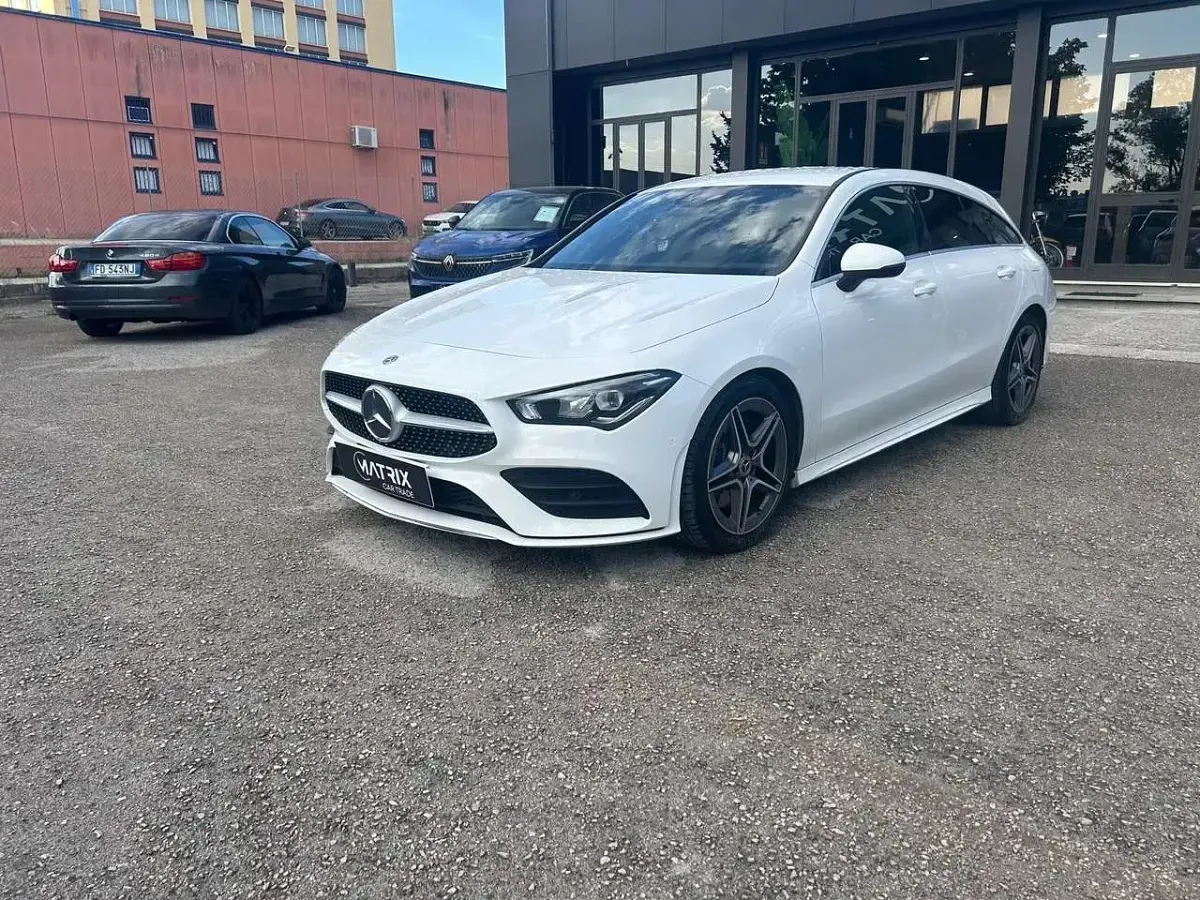 Usata Mercedes CLA200 Shooting Brake Premium 150 CV (110 kW) 2021 Bianco Station wagon