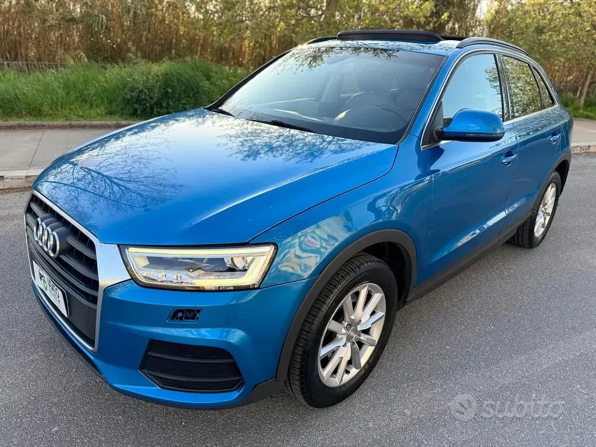 Usata Audi Q3 184 CV (135 kW) 2016 Blu SUV