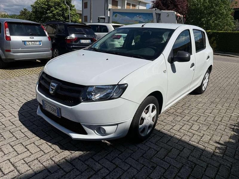 Usata Dacia Sandero 75 CV (55 kW) 2014 Bianco Berlina