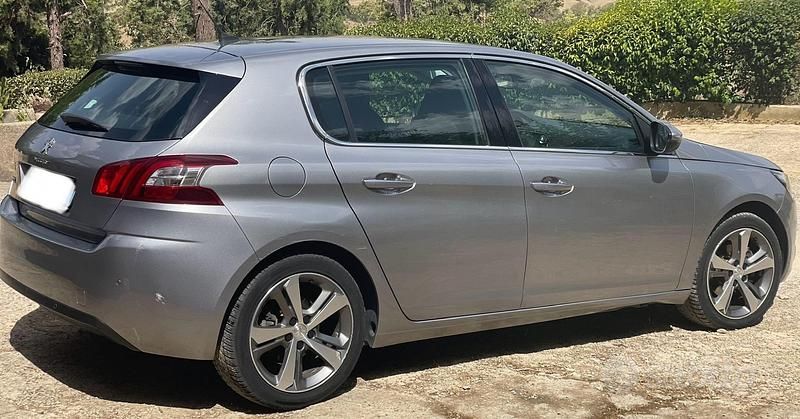 Usata Peugeot 308 GT-line 116 CV (85 kW) 2014 Grigio Berlina