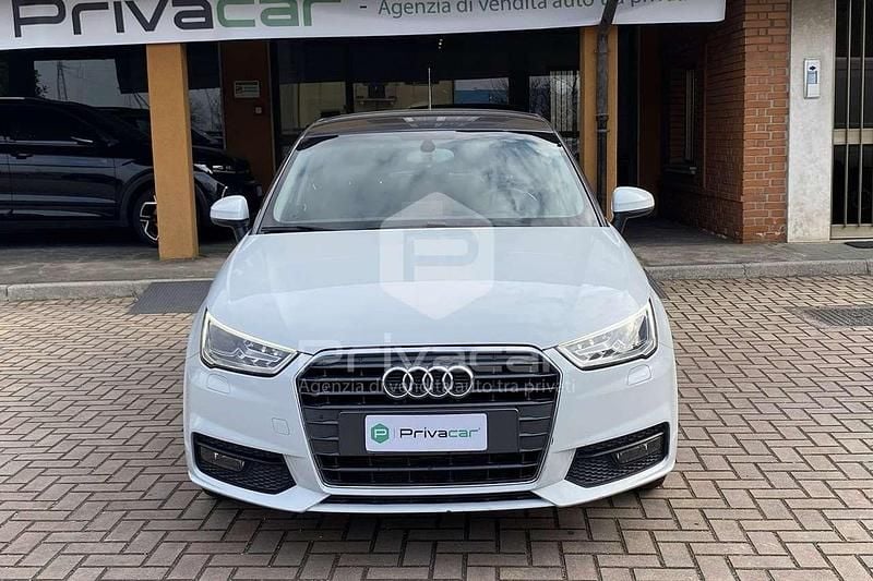 Usata Audi A1 90 CV (66 kW) 2016 Bianco Utilitaria