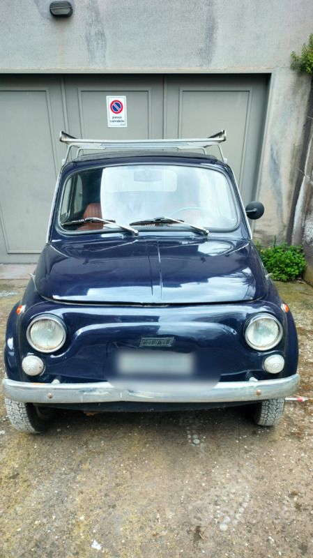 Usata Fiat 500 1970 Blu Utilitaria