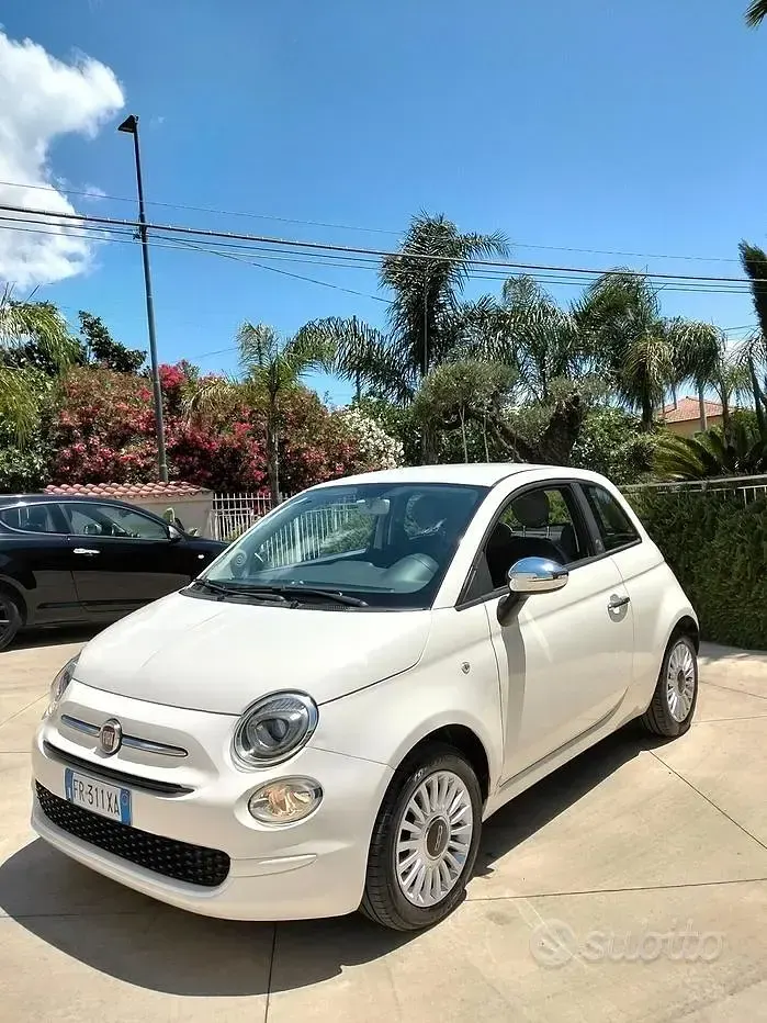 Usata Fiat 500 Mirror 69 CV (50 kW) 2017 Bianco Berlina