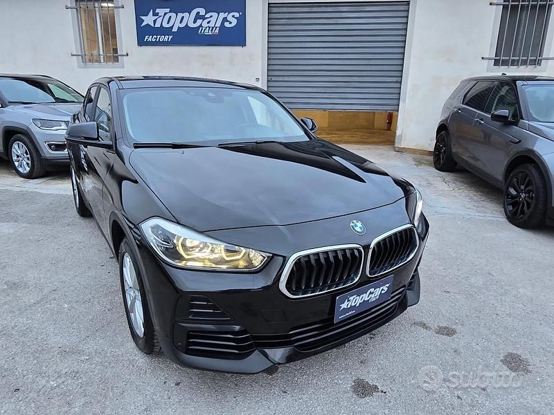 Usata BMW X2 Advantage 116 CV (85 kW) 2021 Nero SUV