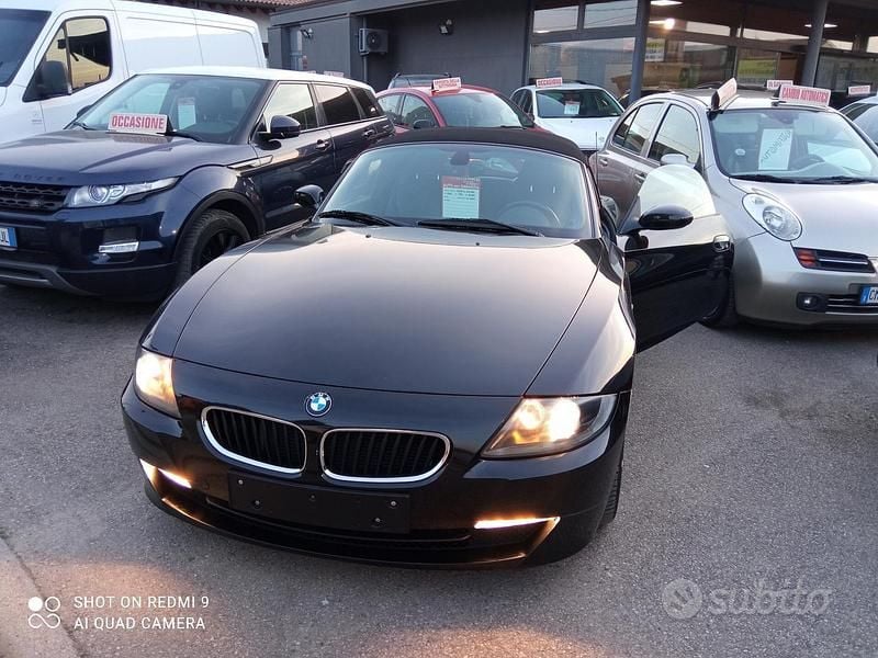 Usata BMW Z4 150 CV (110 kW) 2007 Nero Cabrio