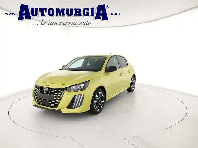 Nuova Peugeot 208 Allure Turbo 100 CV (73 kW) 2026 Giallo Utilitaria