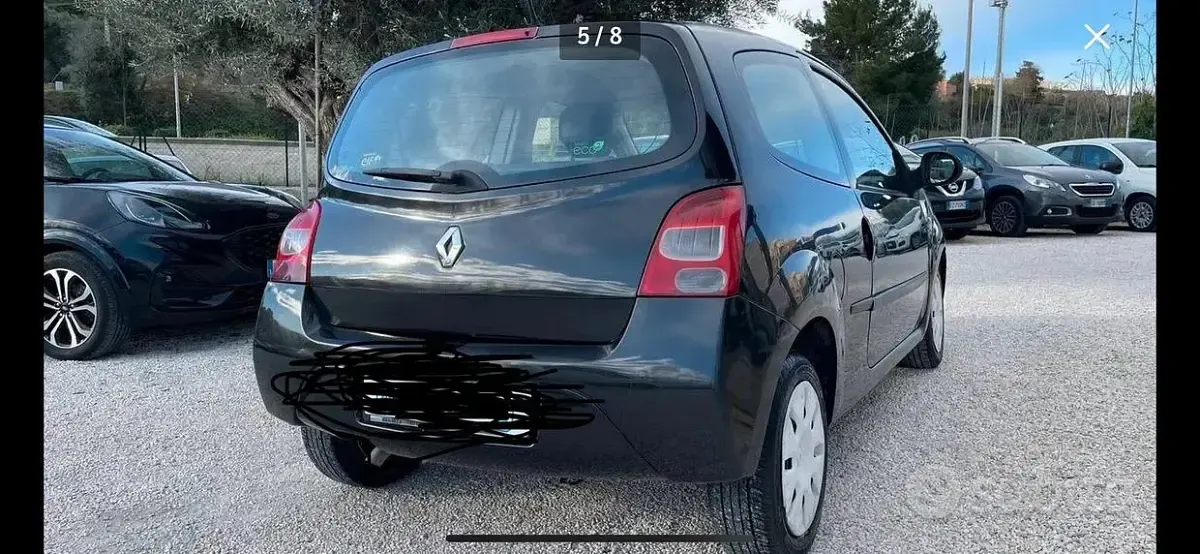 Usata Renault Twingo 64 CV (47 kW) 2008 Nero Utilitaria
