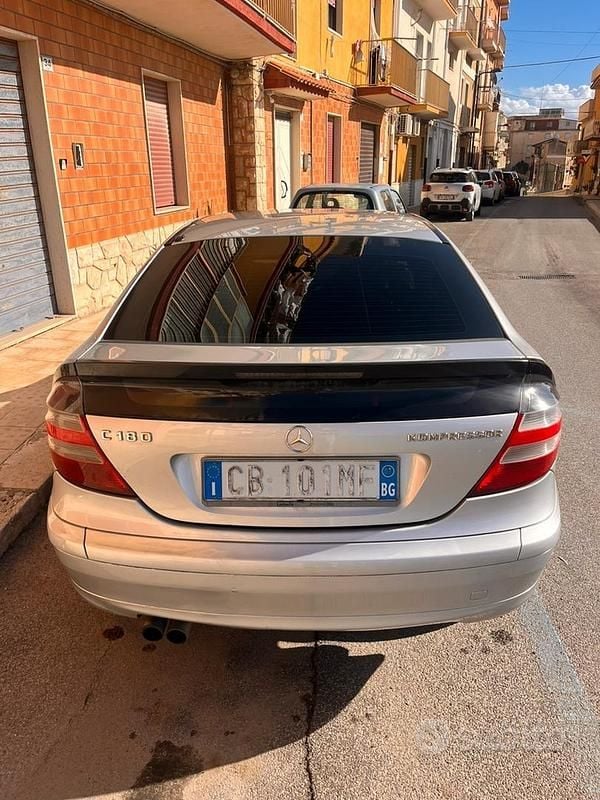 Usata Mercedes C180 2002 Grigio Coupé