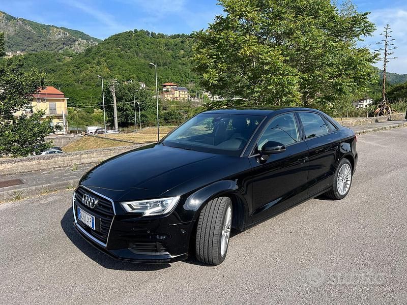 Brugt Audi A3 Design 150 HK (110 kW) 2017 Sort Sedan