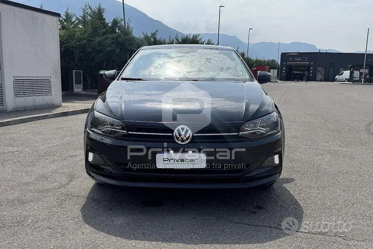 Usata VW Polo Comfortline 95 CV (69 kW) 2020 Nero Utilitaria