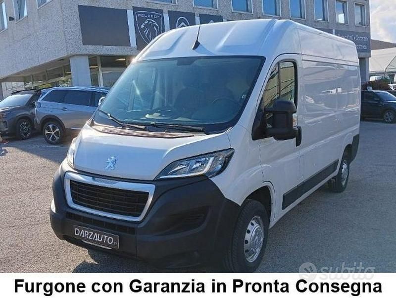 Bianco pastello Usata 2021 Peugeot Boxer S Furgone | 16.800 € (Cara) - Immagine 1/4