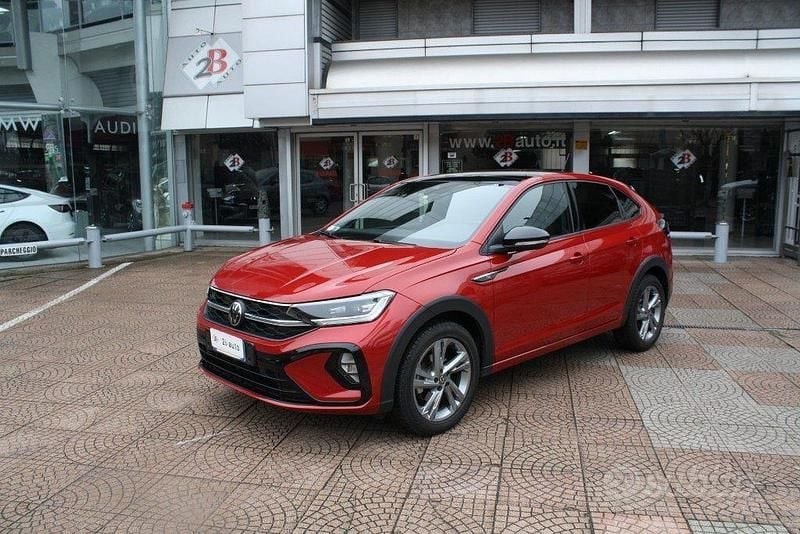 Usata VW Taigo R-line 110 CV (80 kW) 2022 Rosso SUV