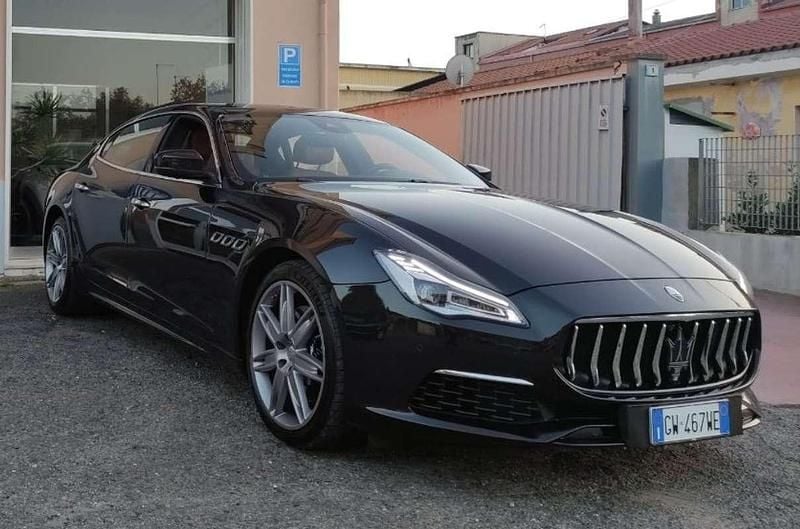 Usata Maserati Quattroporte GranLusso 275 CV (202 kW) 2017 Nero Berlina
