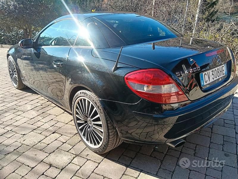 Usata Mercedes SLK200 2005 Nero Cabrio