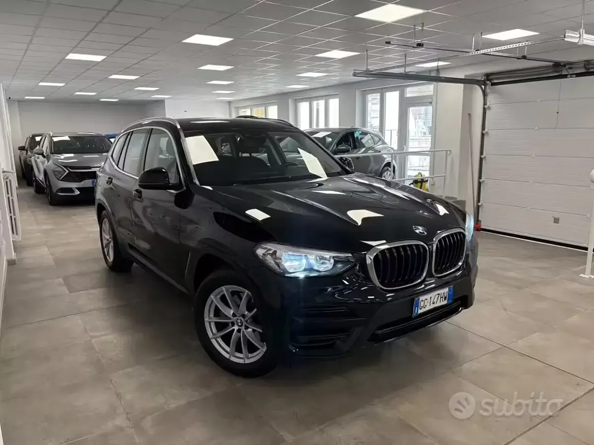 Usata BMW X3 Advantage 190 CV (139 kW) 2021 Nero SUV