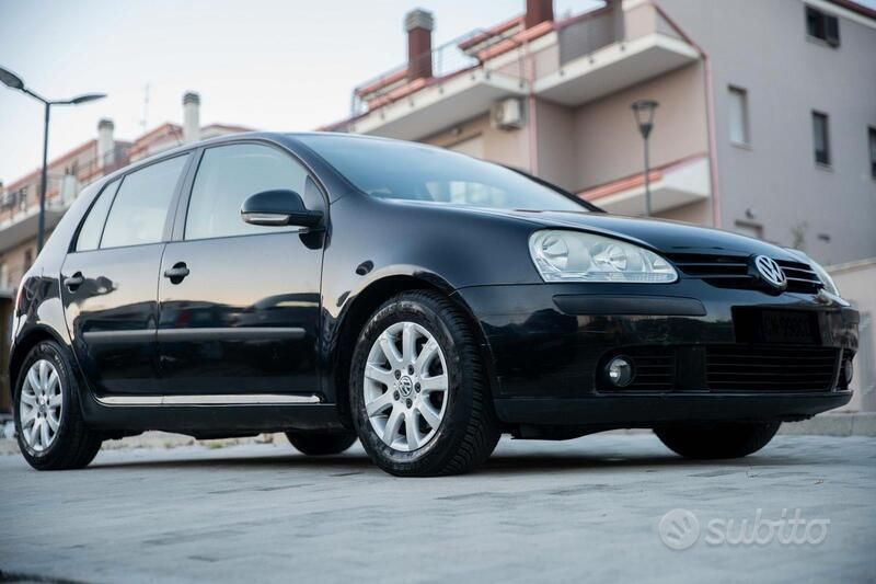 Usata VW Golf V 75 CV (55 kW) 2007 Nero Berlina