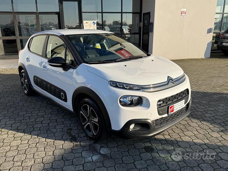 Usata Citroën C3 Feel 82 CV (60 kW) 2017 Bianco Berlina